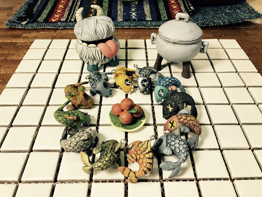 《饥荒》番外篇之年年有咸鱼|手办\/原型|手工艺