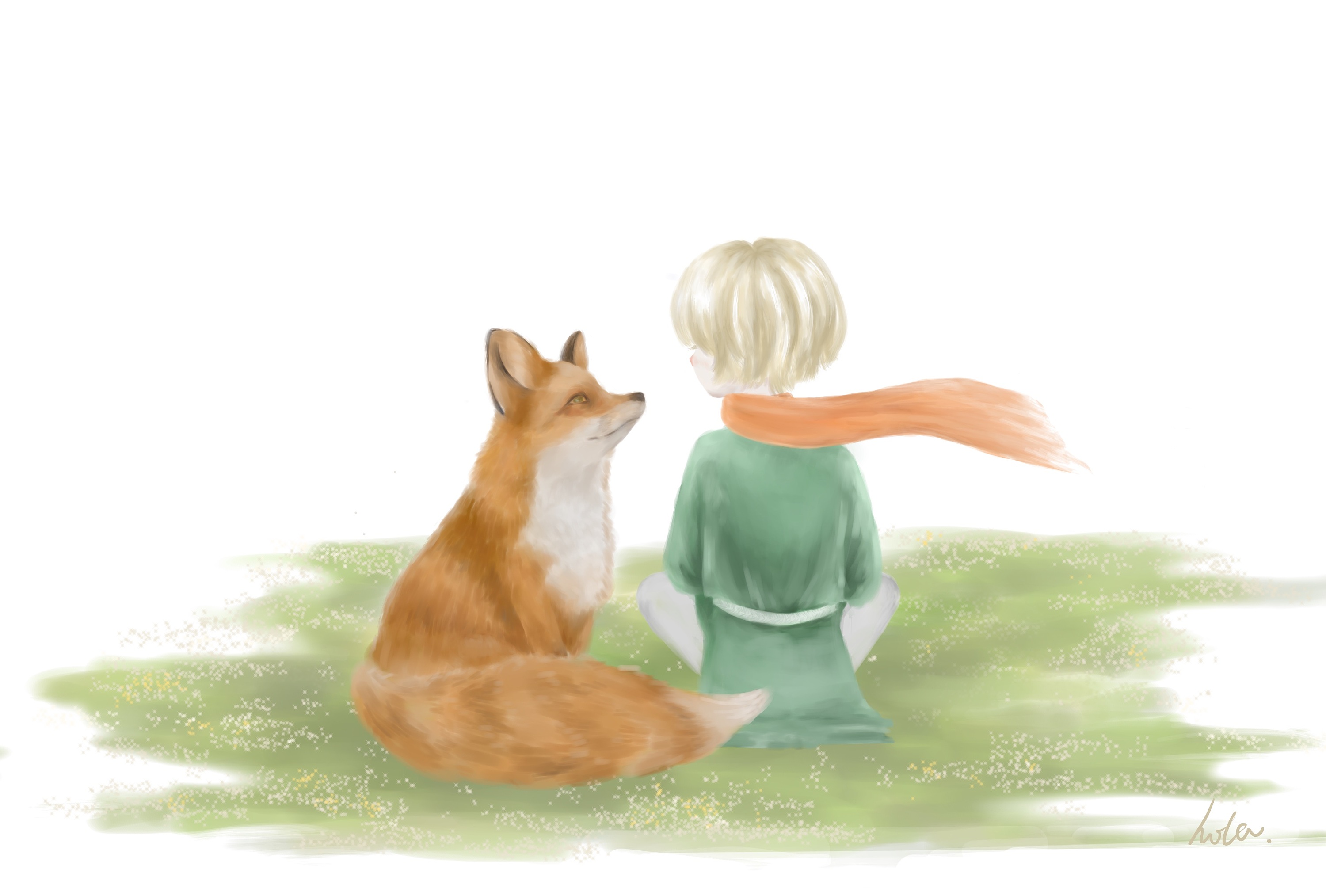 小王子和他的狐狸
