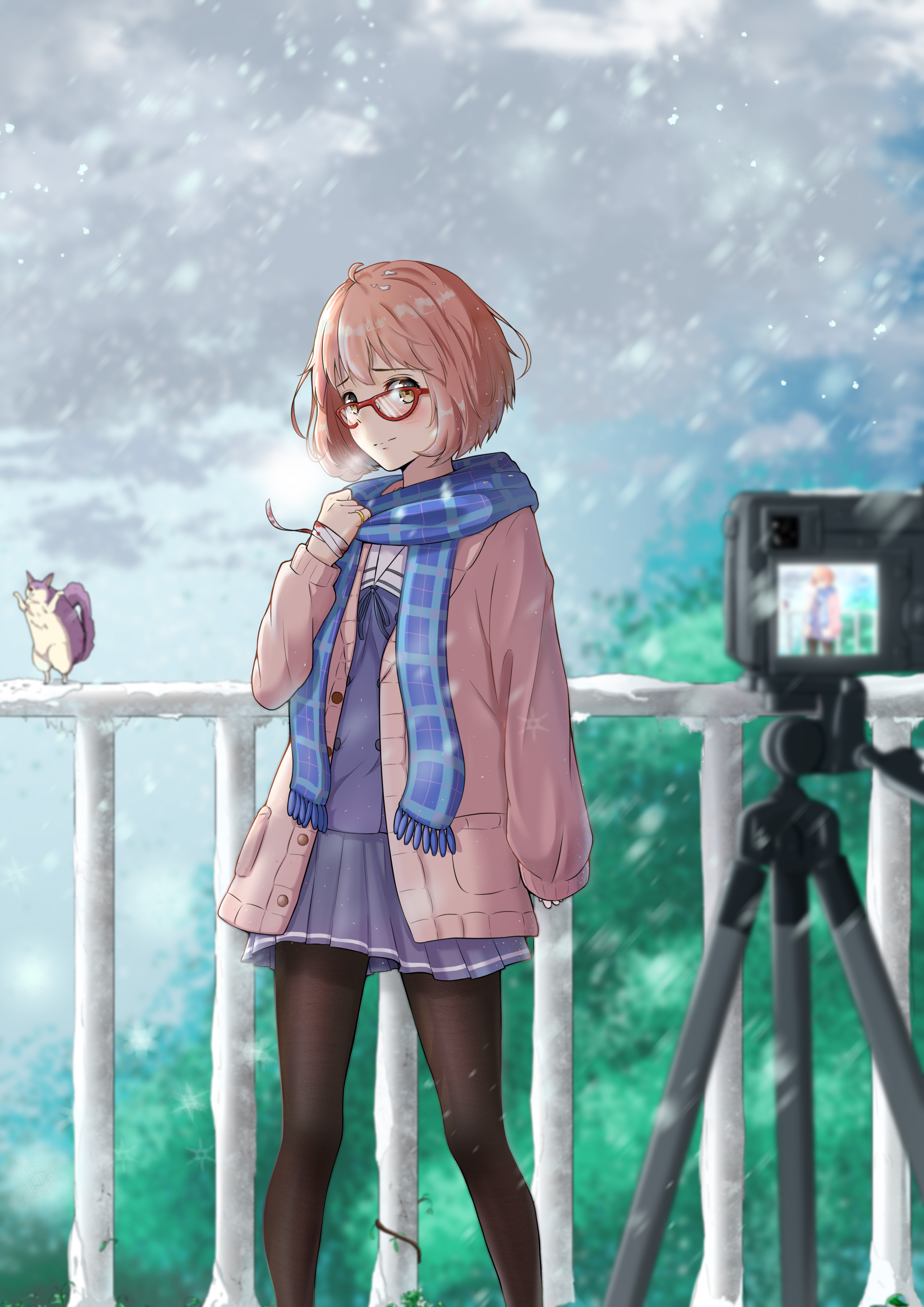 境界的彼方 栗山未来|动漫|单幅漫画|林灵零 - 原创
