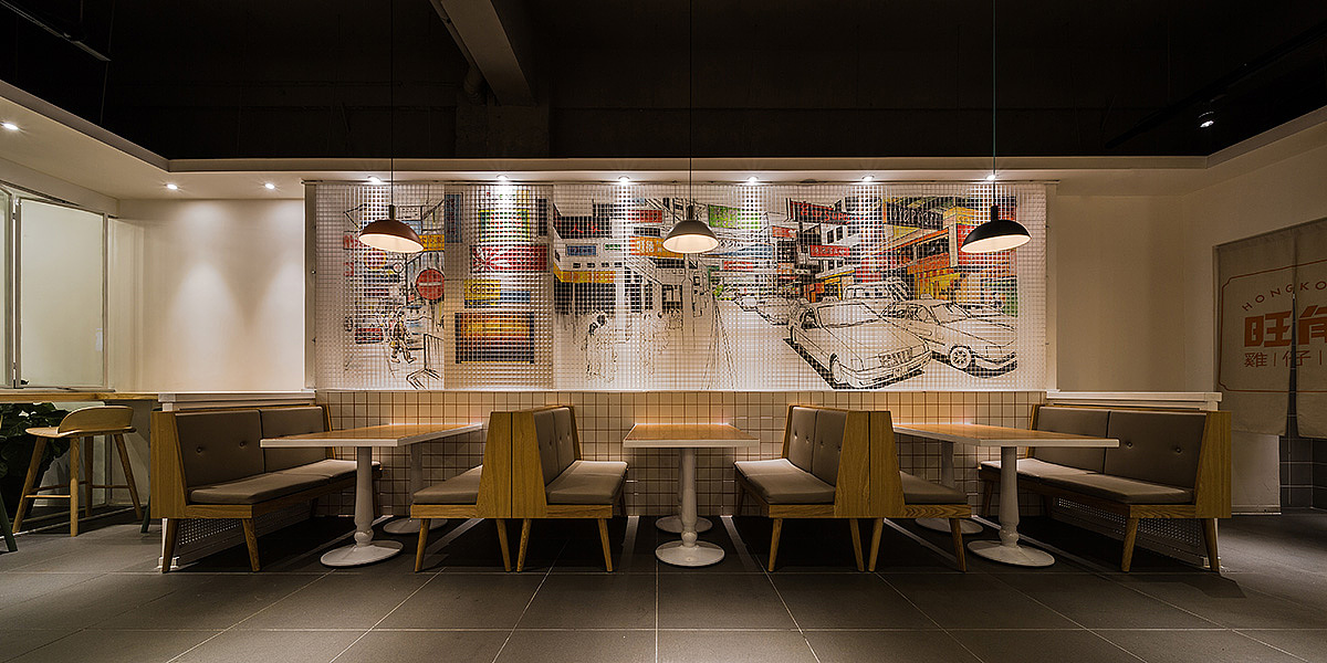 快餐厅设计装修案例 - 原创作品 - 站酷(zcool)