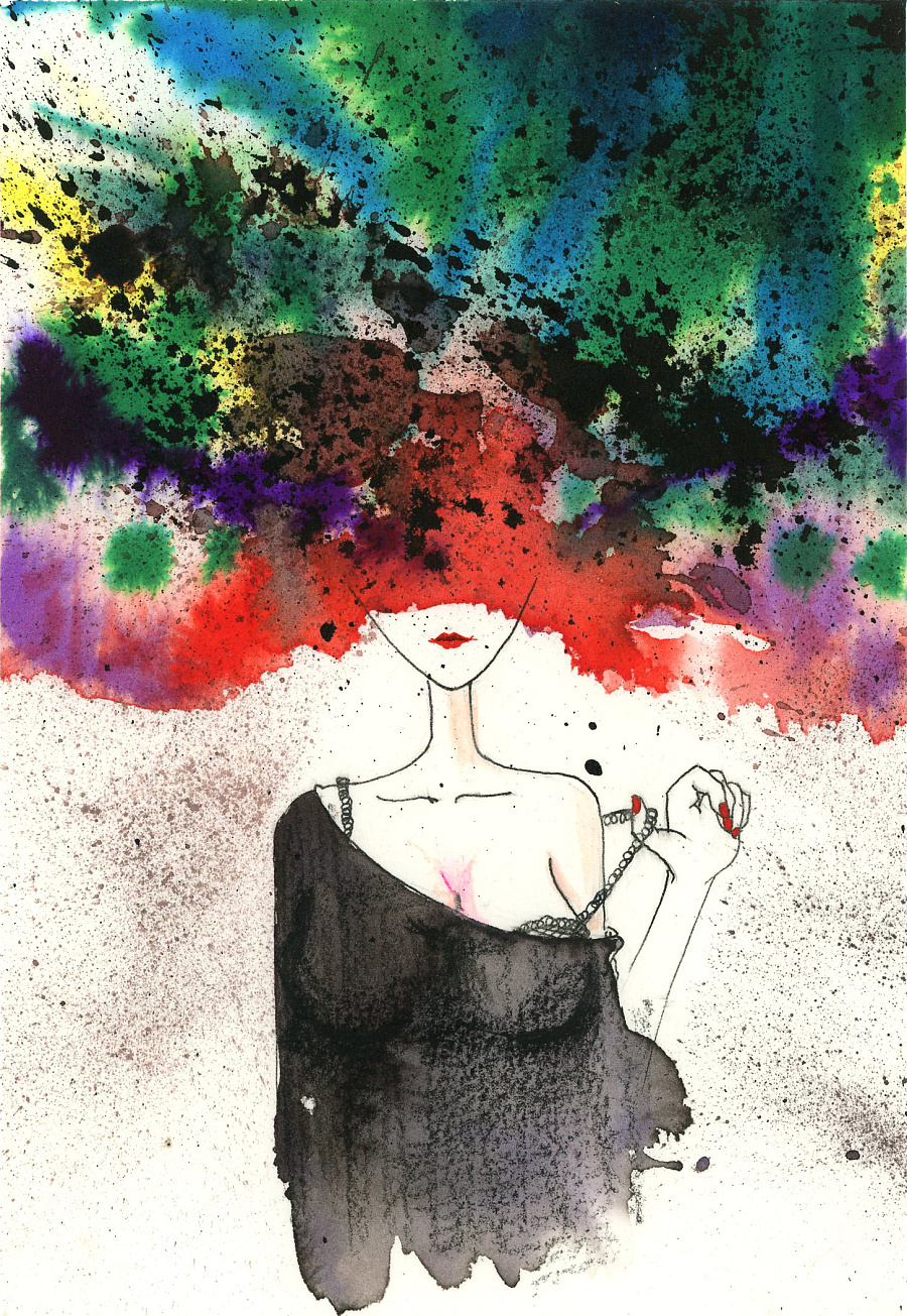 一千个读者有一千个哈姆雷特|绘画习作|插画|正