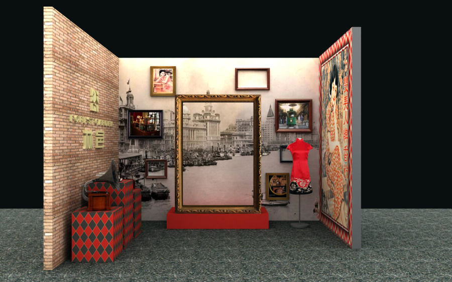老上海|展示\/橱窗\/店面设计|空间\/建筑|唐未未93