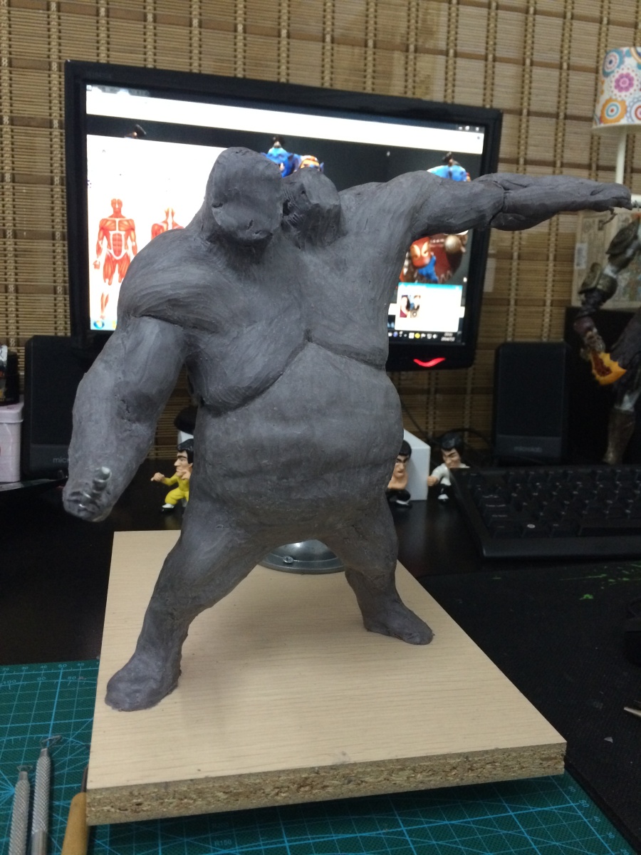 食人魔法师-第一次尝试做手办!|手办\/原型|手工