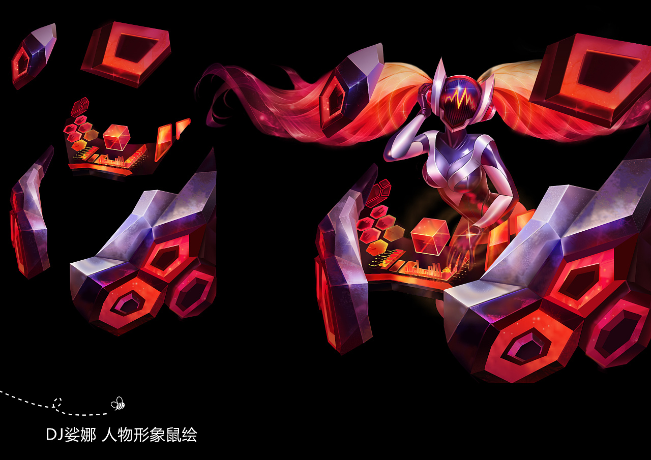 几组不同风格类型的Icon+鼠绘DJ娑娜