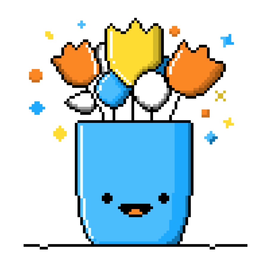 简单像素画练习|像素画|插画|angeltao0226 - 原