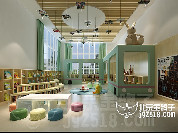 河南幼儿园设计-金鸽子|空间|室内设计|金鸽子幼