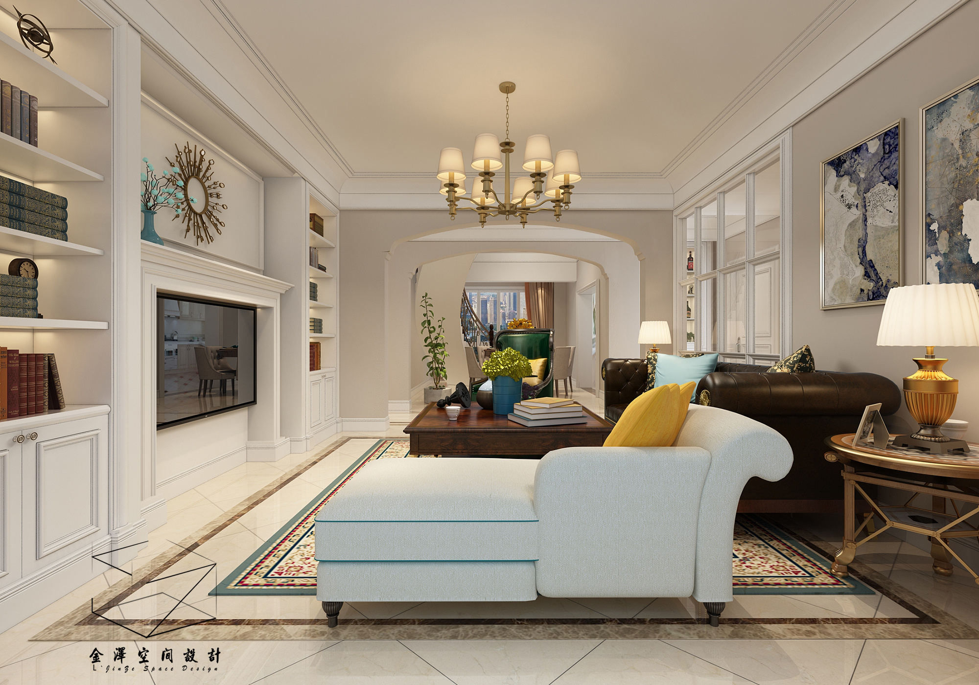 西安·龙湖花千树别墅设计方案|空间|室内设计