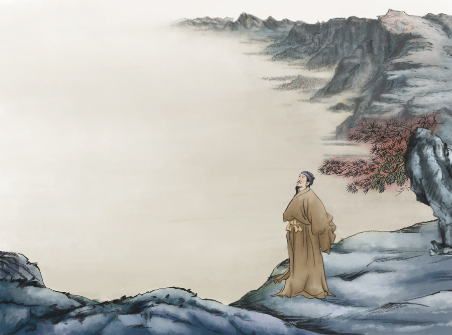 几张中国风的 之前画过一批唐诗宋词三百首的