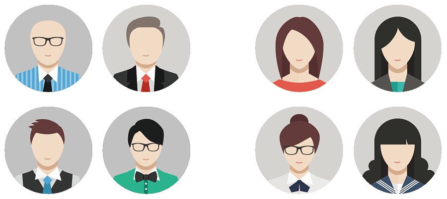 系统默认头像|||ELAM_Z - 原创设计作品 - 站酷 (ZCOOL)