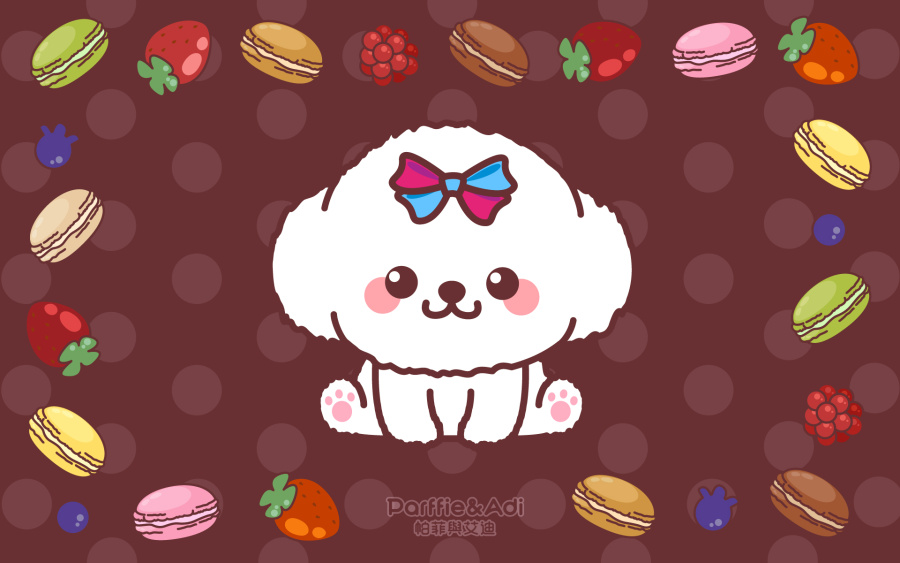 parffie&adi 帕菲与艾迪 甜甜的西式点心|吉祥物