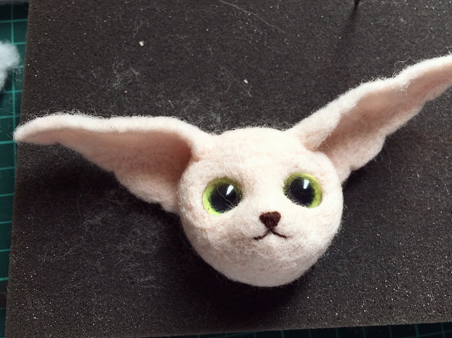 毛茸茸的猫小怪|其他手工|手工艺|lariliu - 原创设