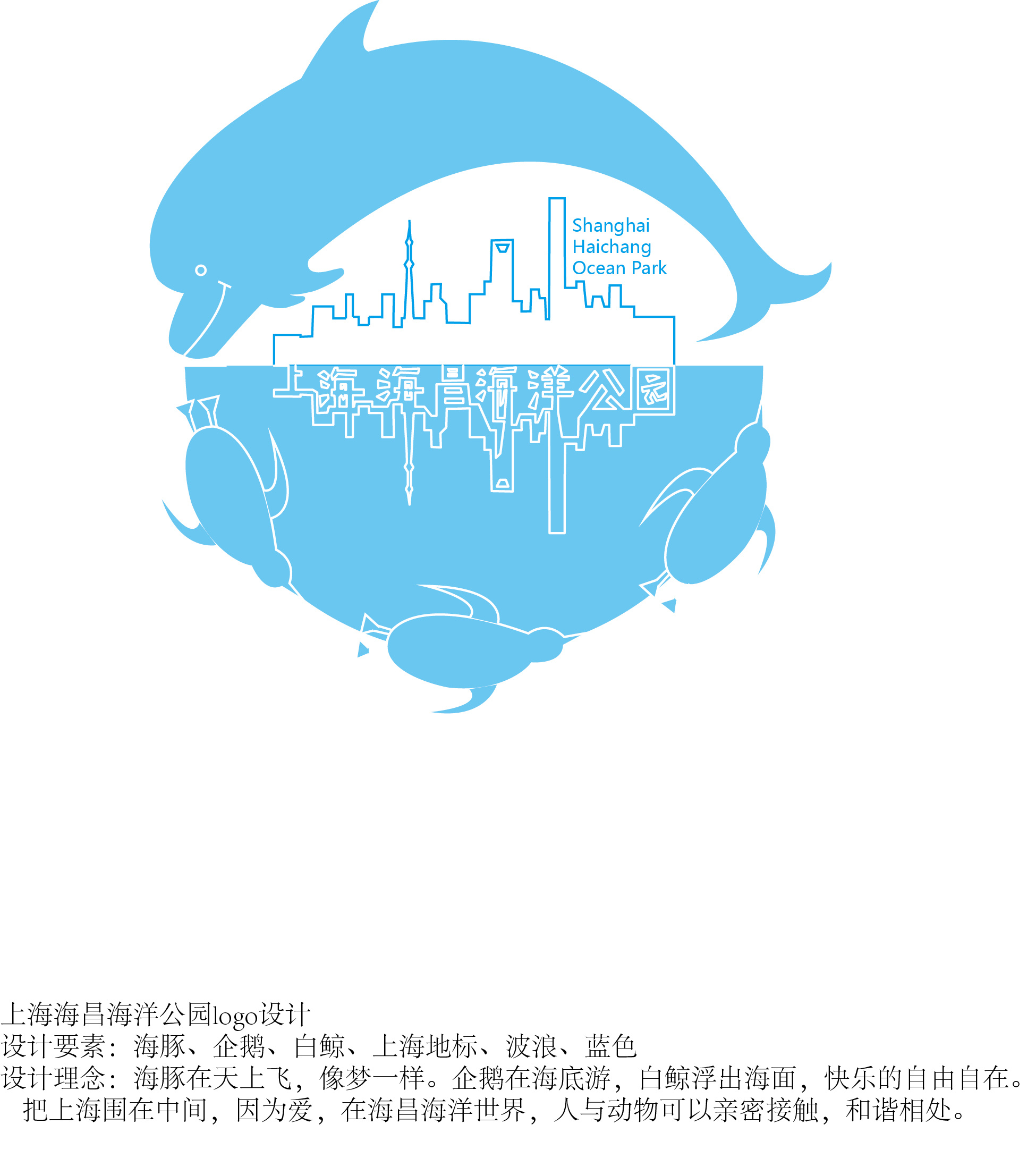 上海海昌海洋公园logo设计