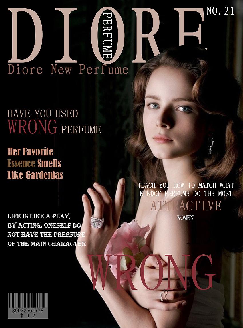 这个是dior的女郎,纯属练习,大神不喜勿喷