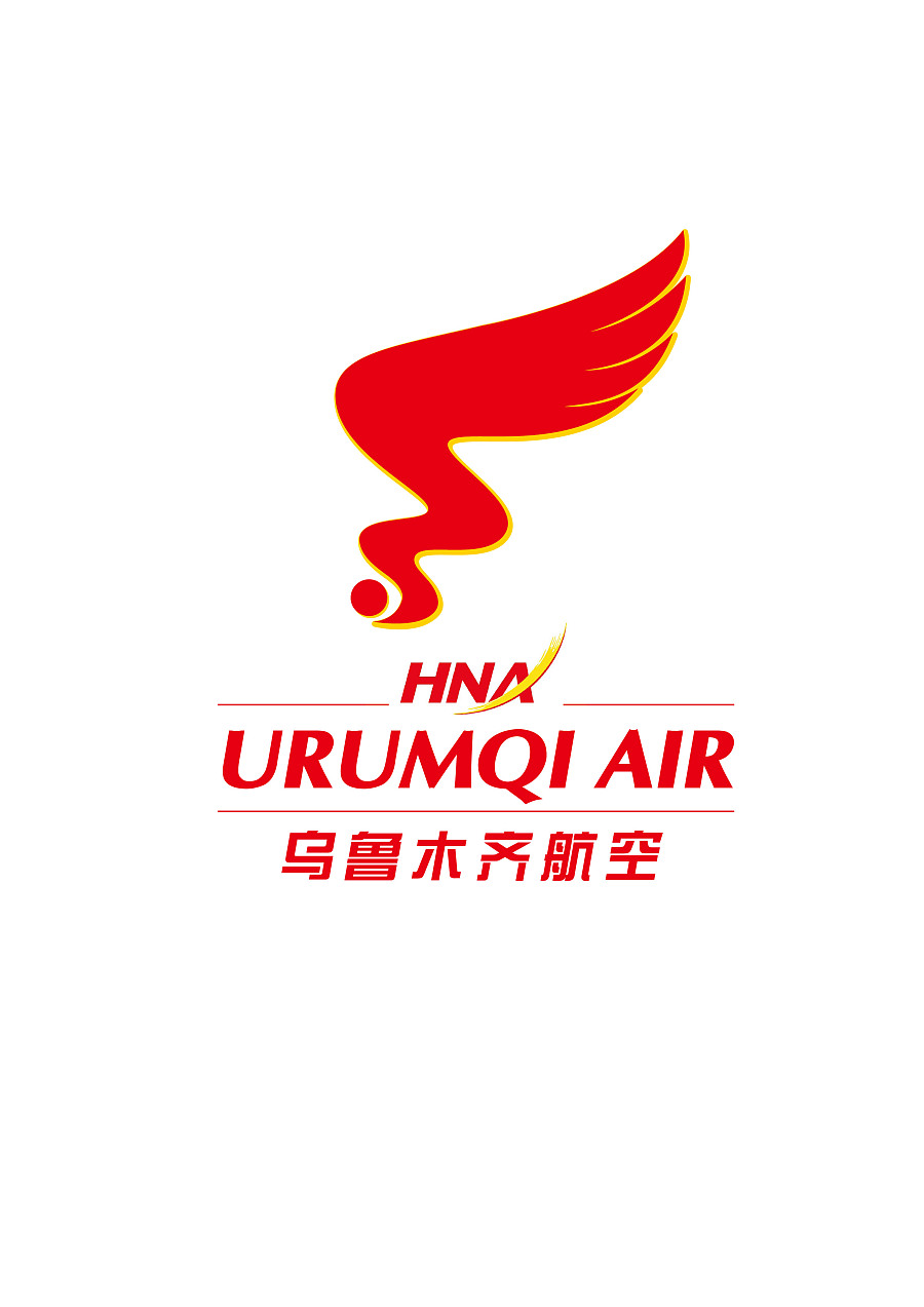 乌鲁木齐航空公司logo策划案|标志|平面|我非文