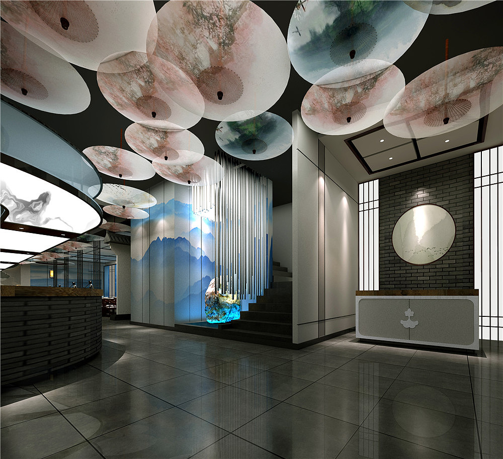 江南风情主题餐厅装修设计-特色中式餐厅装修设计公司