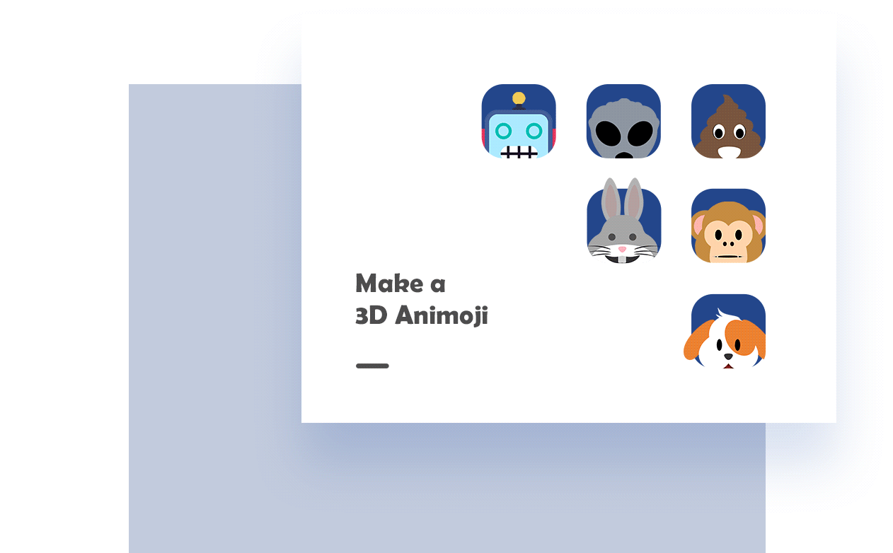 3d animoji / 伪3d动效