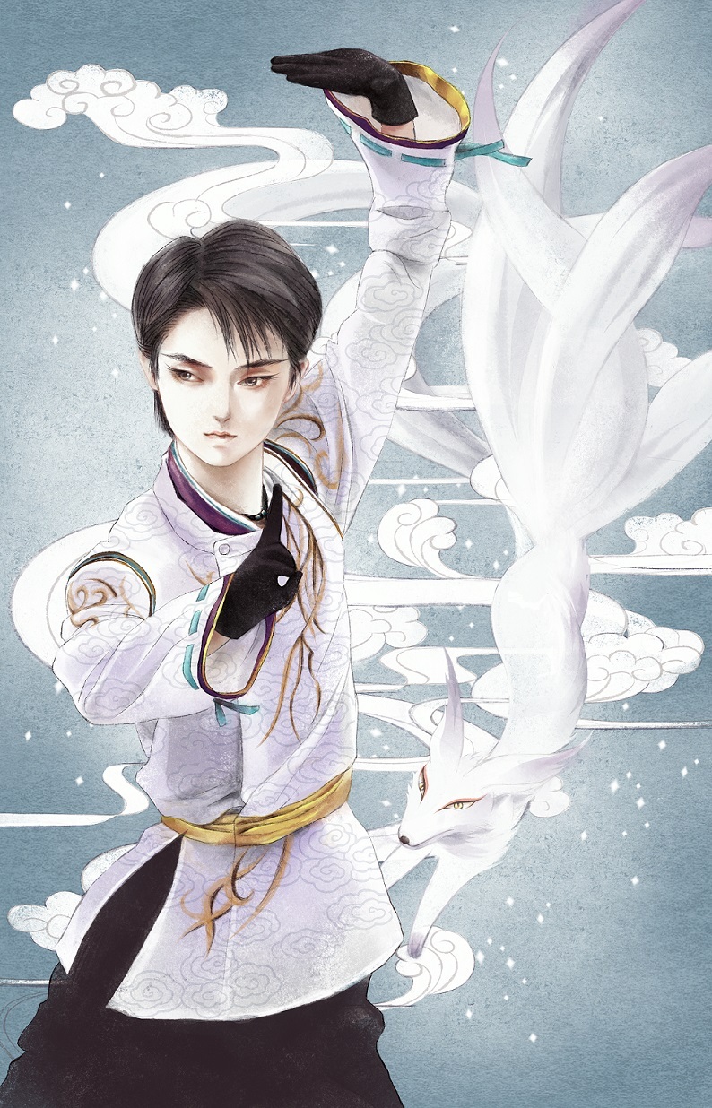 羽生结弦阴阳师|插画|插画习作|朝雨青青杨柳新 - 原创作品 - 站酷 (ZCOOL)