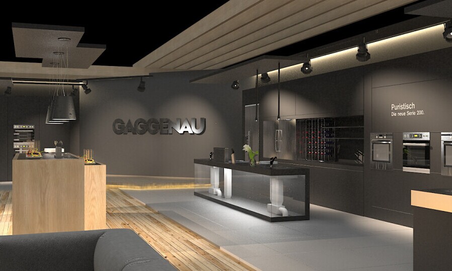gaggenau家具展厅-成都展厅装修|成都展厅设计
