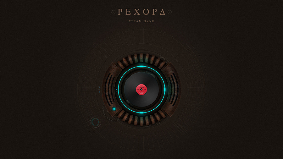 蒸汽朋克写实图标练习|图标|UI|KP坤鹏 - 原创设