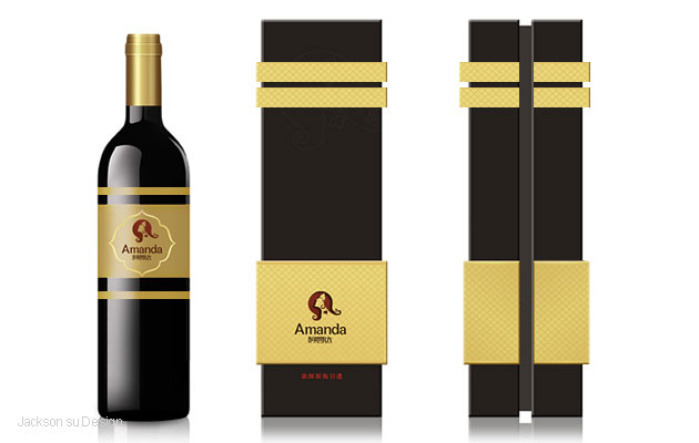 红酒品牌设计策划|标志|平面|JacksonSu - 原创