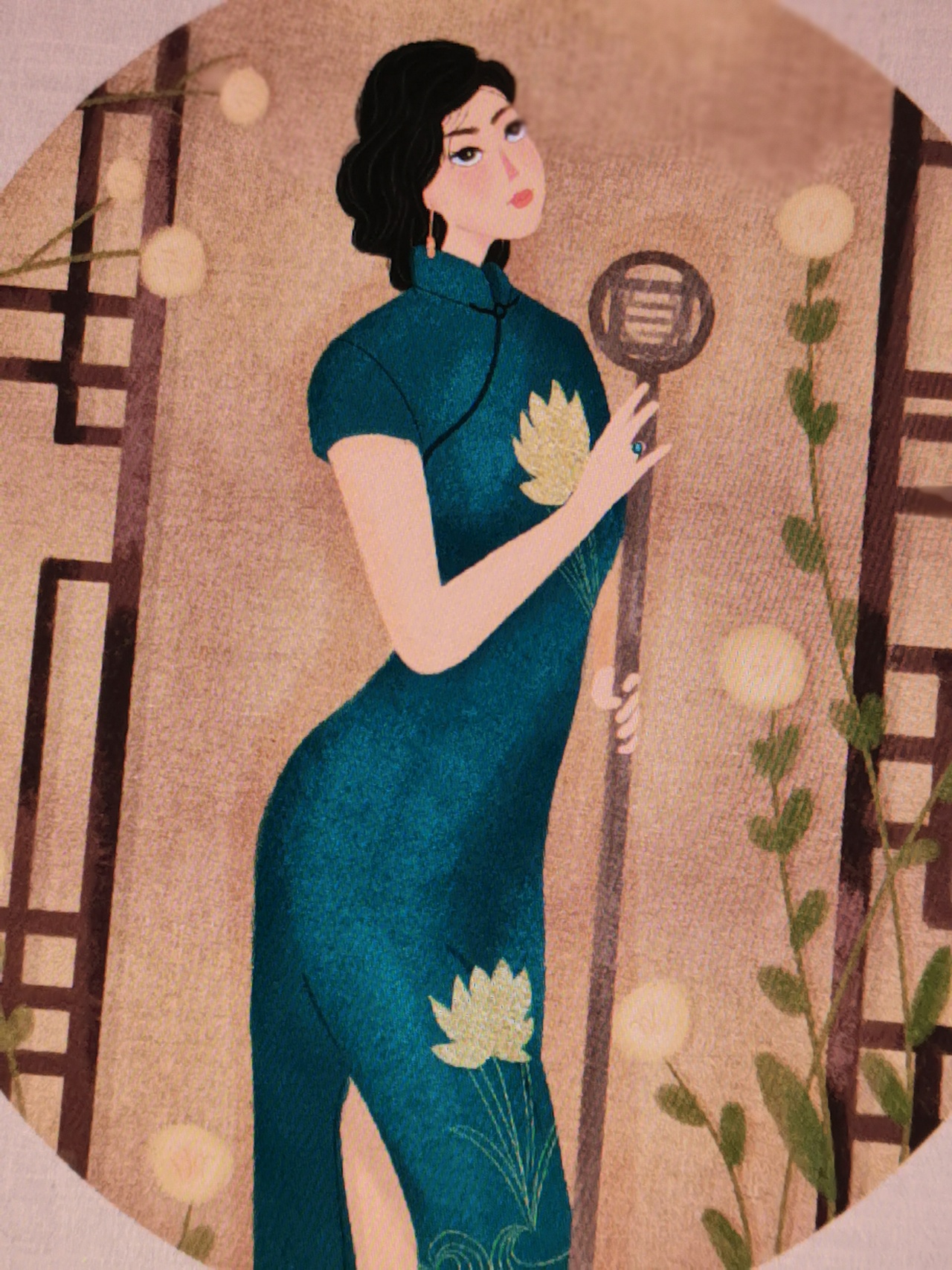 关于旗袍,最深的记忆是民国那些摇曳多姿的女子,老上海不曾迷失的风情
