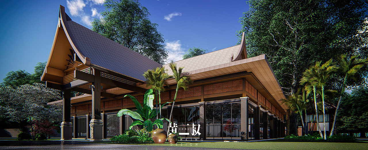 《玩儿软件》东南亚餐厅-建筑改造设计尝试