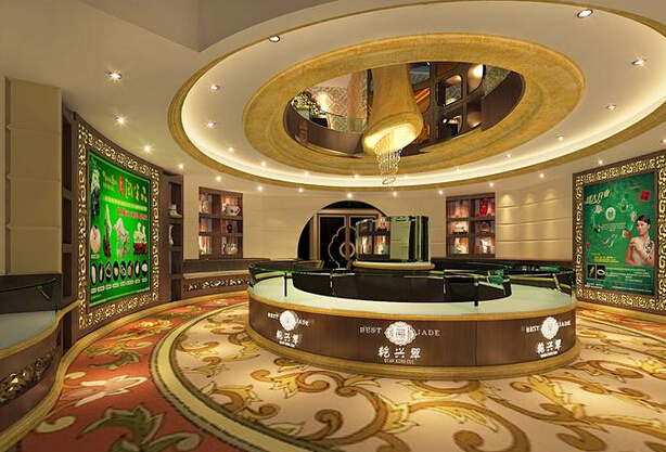 郑州珠宝店装修设计表里如一|室内设计|空间\/建