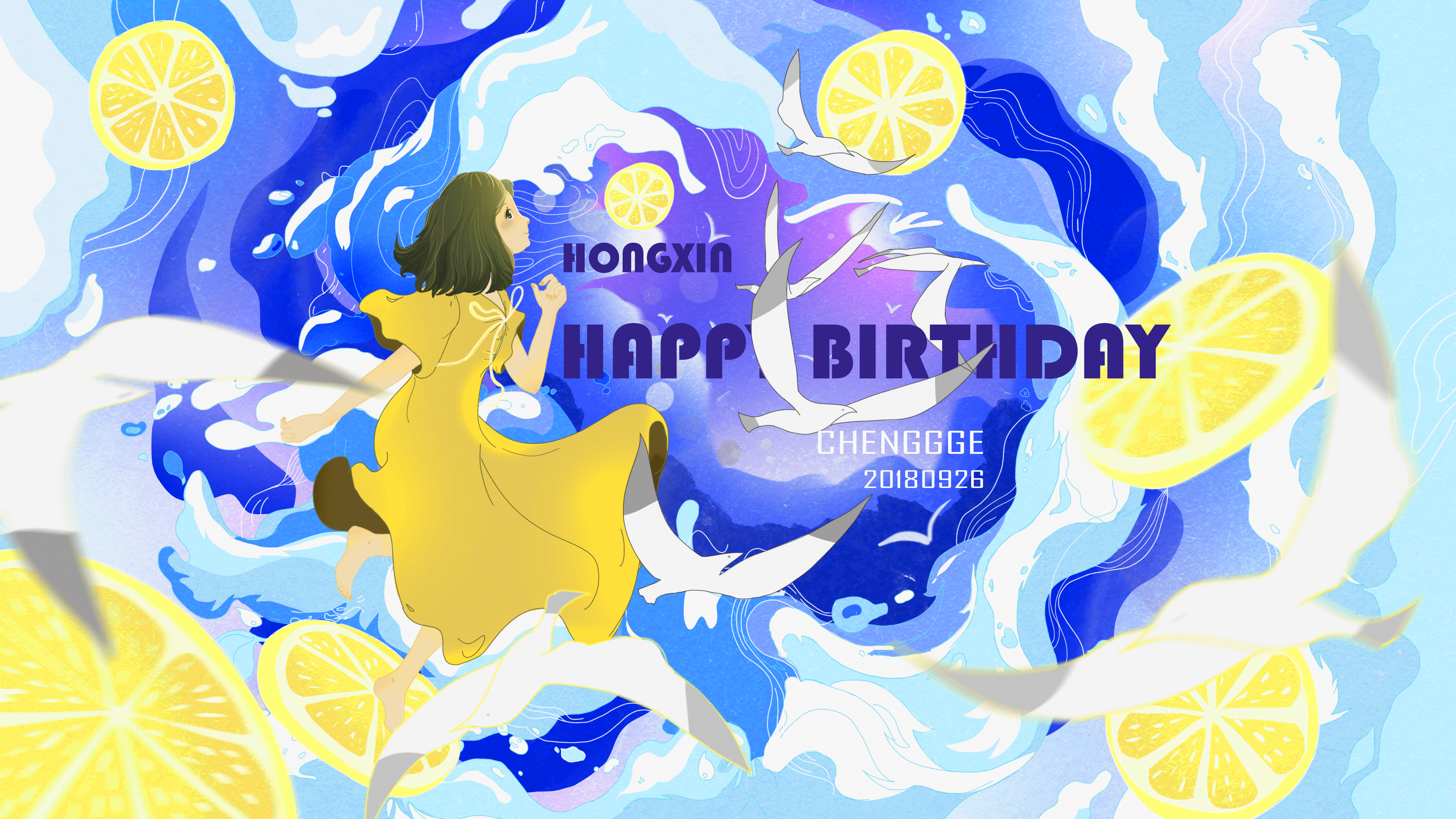 柠檬不甜|插画|其他插画|橙子不甜orange - 原创作品