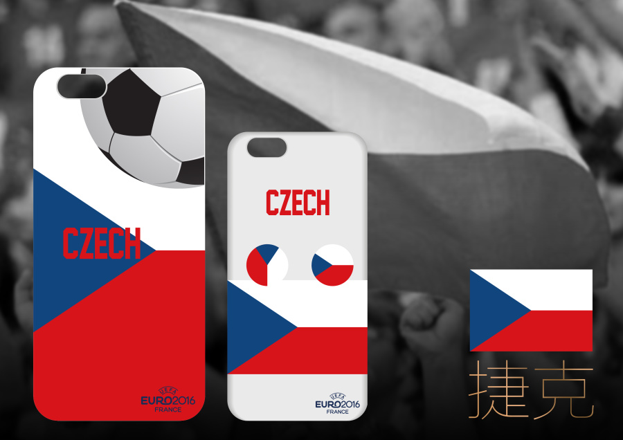 2016 法国欧洲杯 足球赛 国旗系列手机壳|电子