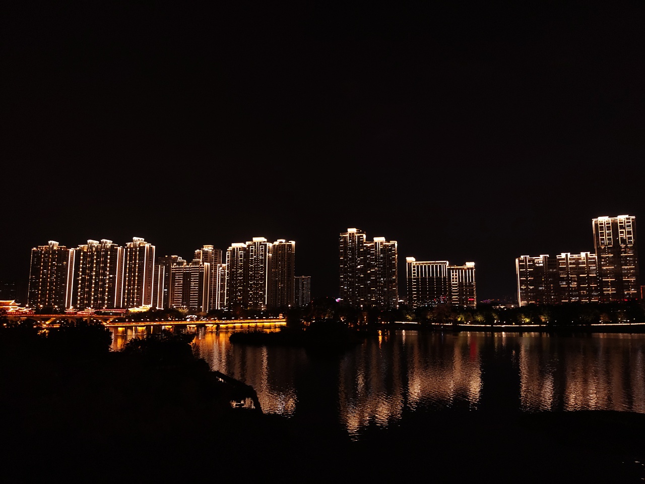 夜景摄影:漳州市