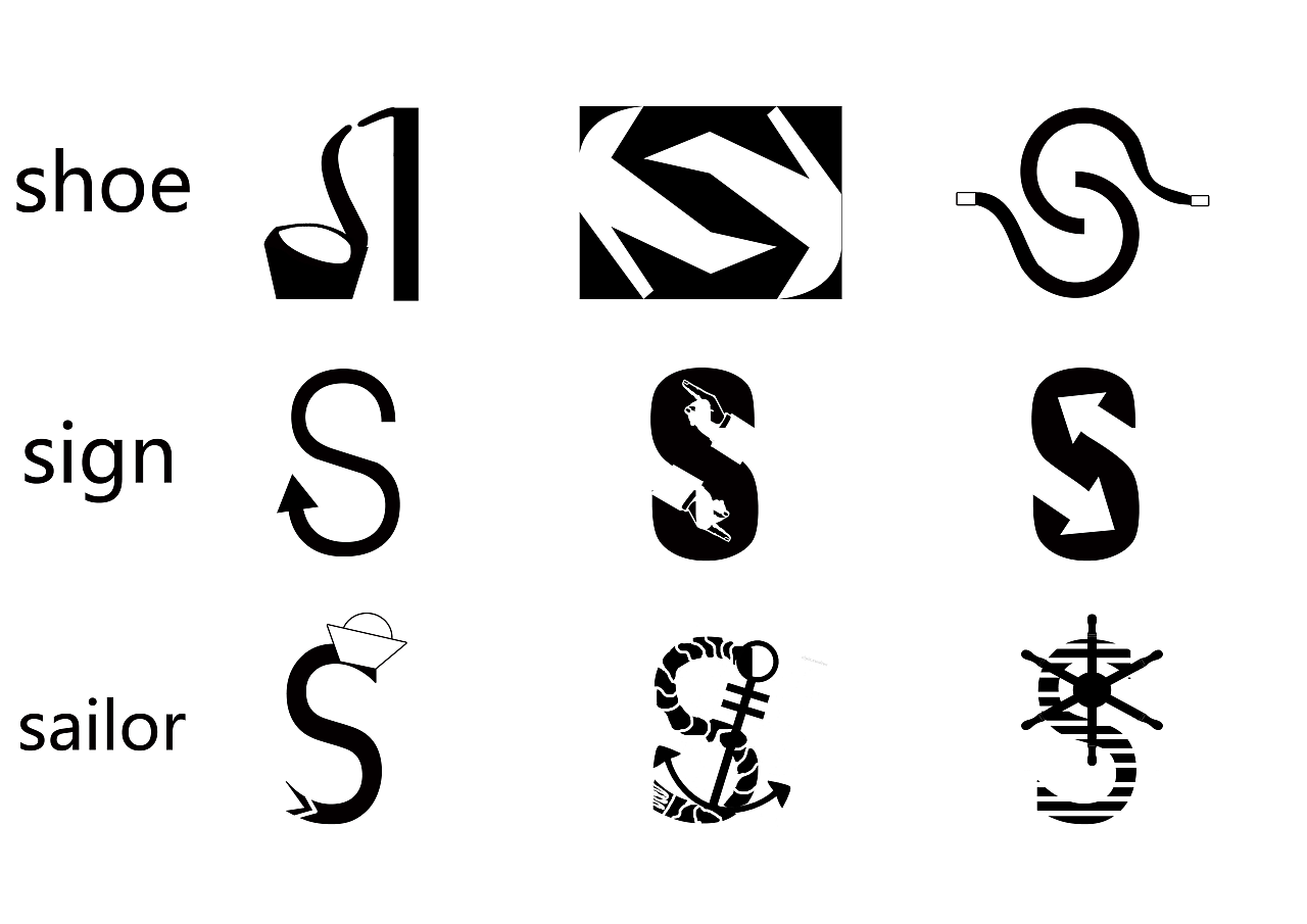 图形设计-字母正负形设计(作业向)