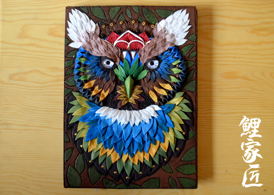 《手办本》 软陶手工艺品|工艺品设计|手工艺|鲤