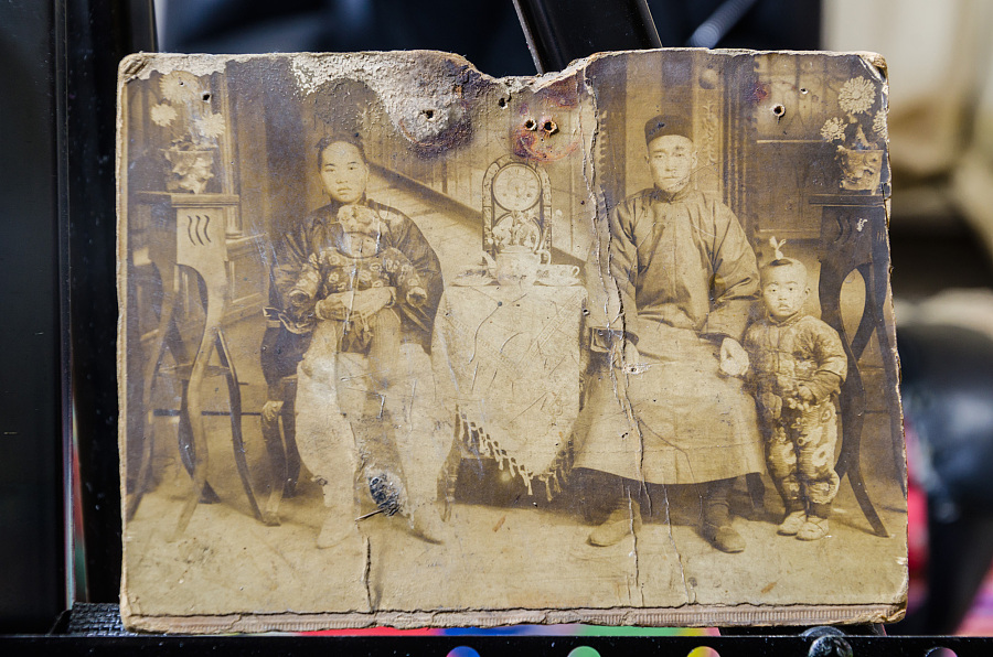 老照片修复|修图\/后期|摄影|我笑我痴 - 原创设计