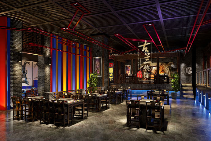 成都火锅店有哪些装修风格丨中式风格-《香天