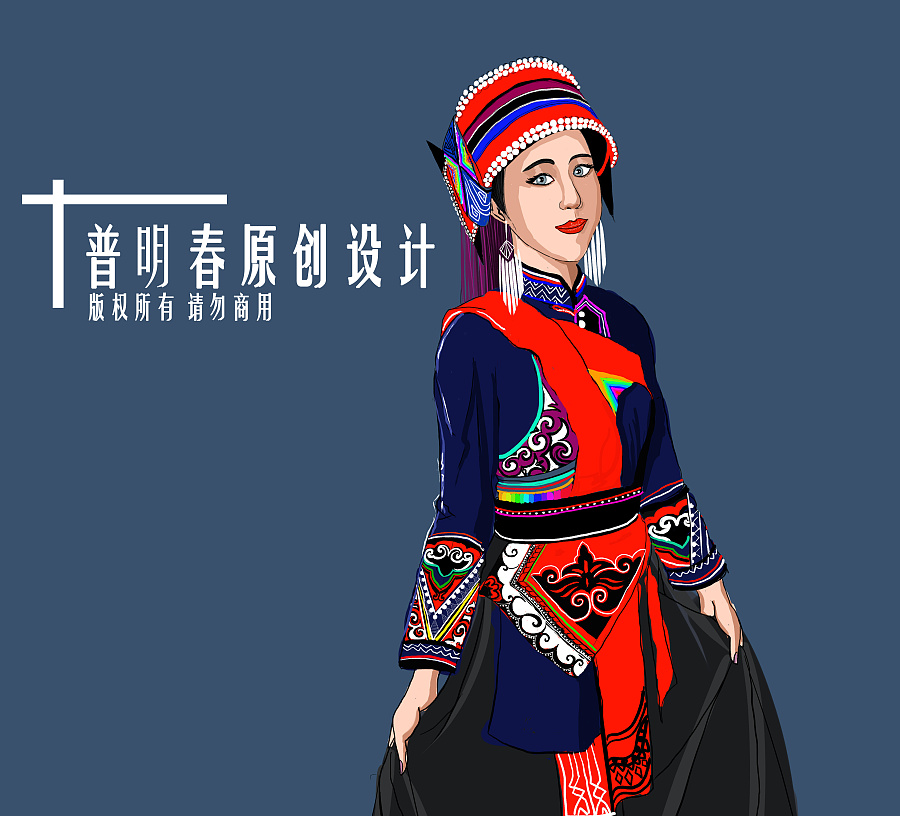 56个民族舞蹈,服装