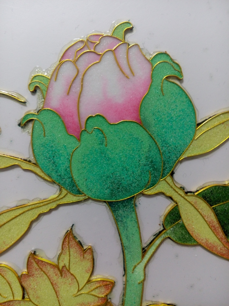 景泰蓝金丝彩釉沙画|其他艺创|纯艺术|默煜 - 原