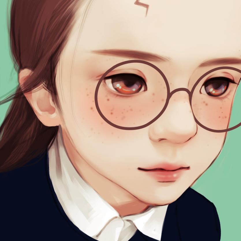 萝莉头像|绘画习作|插画|leyouxiyin - 原创设计作品 - 站酷 (ZCOOL)