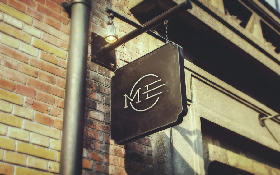 国内高级女装连锁店标志LOGO设计:C-ME|标志