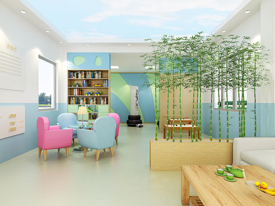 广州白云区幼儿园心理咨询室|室内设计|空间\/建