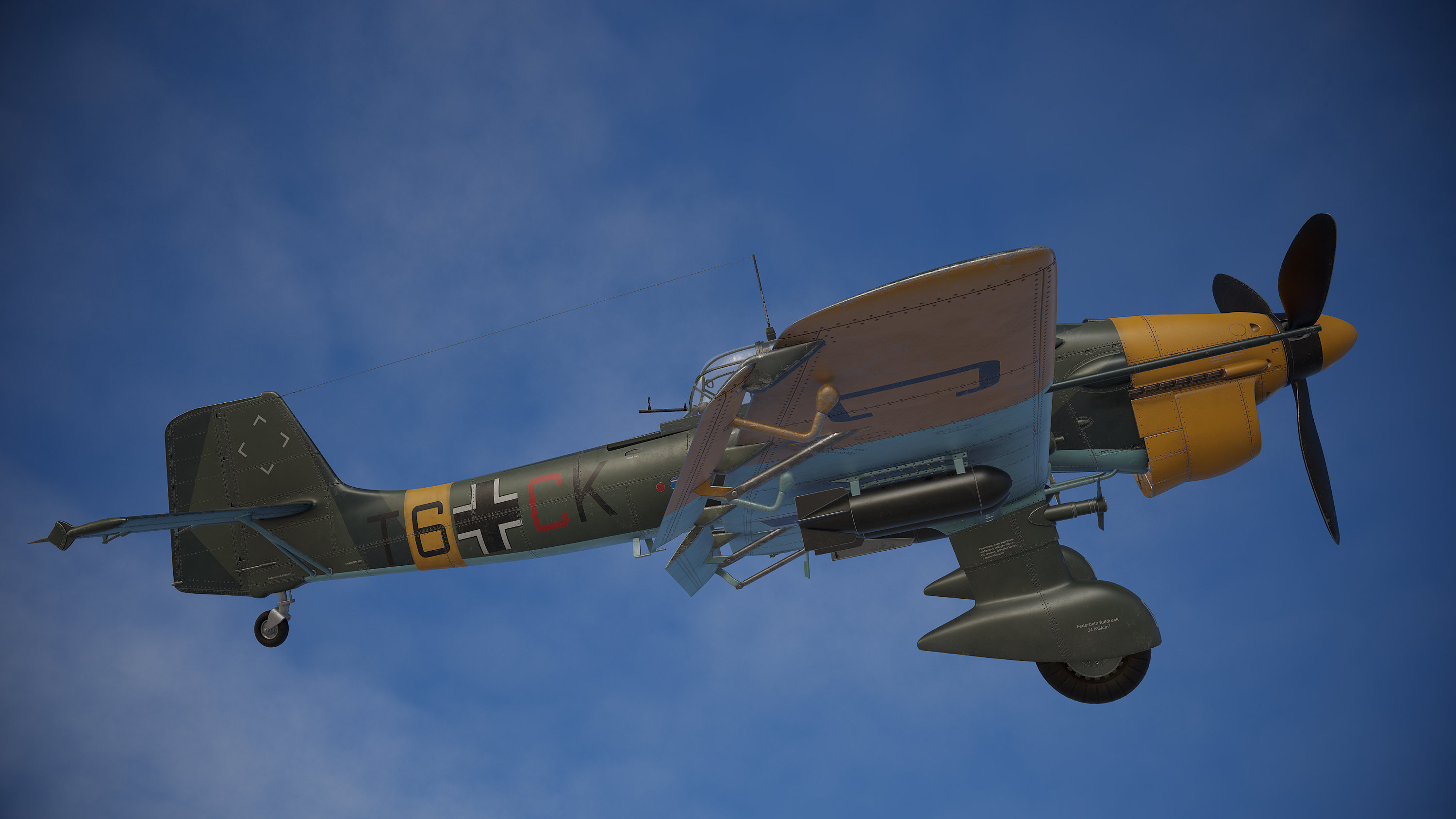 ju87 斯图卡b2型 俯冲轰炸机
