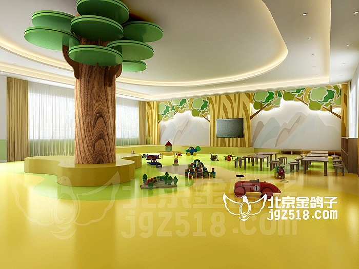 北京巴学园国际幼儿园设计-金鸽子|空间|室内设