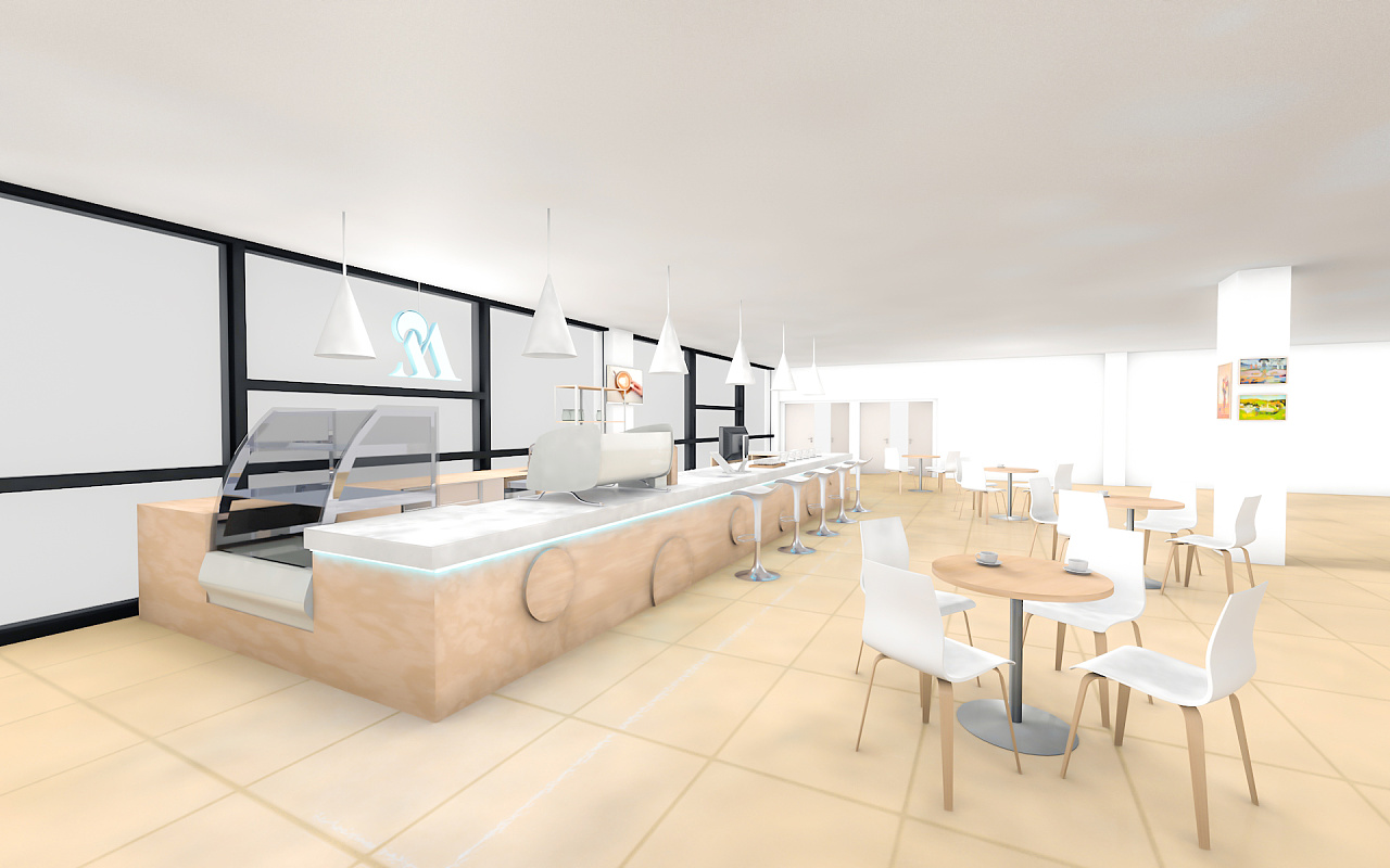 咖啡吧台方案设计|空间|室内设计|kevin_hoo - 原创作品 - 站酷 (ZCOOL)