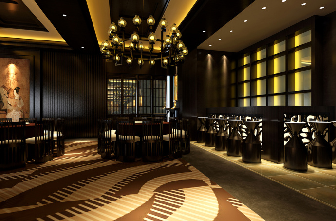 《杨家度假村酒楼》-昆明酒楼装修丨昆明酒楼