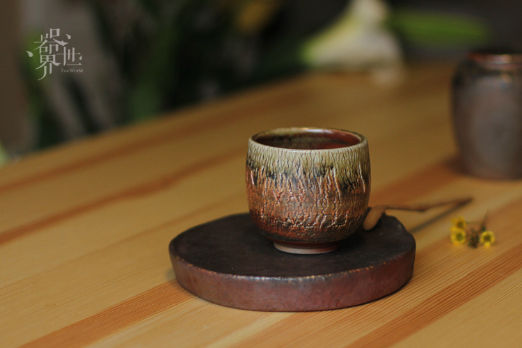 器世界精品柴烧茶具 吴祚熊 台湾茶具柴烧爆裂纹杯 手工拉胚柴烧茶杯 陶瓷个人品杯 |其他手工|手工艺|器世界精品茶具 - 原创设计作品 - 站酷 (ZCOOL)
