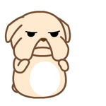 翔通动漫原创表情---黑眼狗