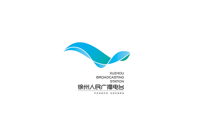 徐州广播电台logo|标志|平面|q雀娃子q - 原创设计