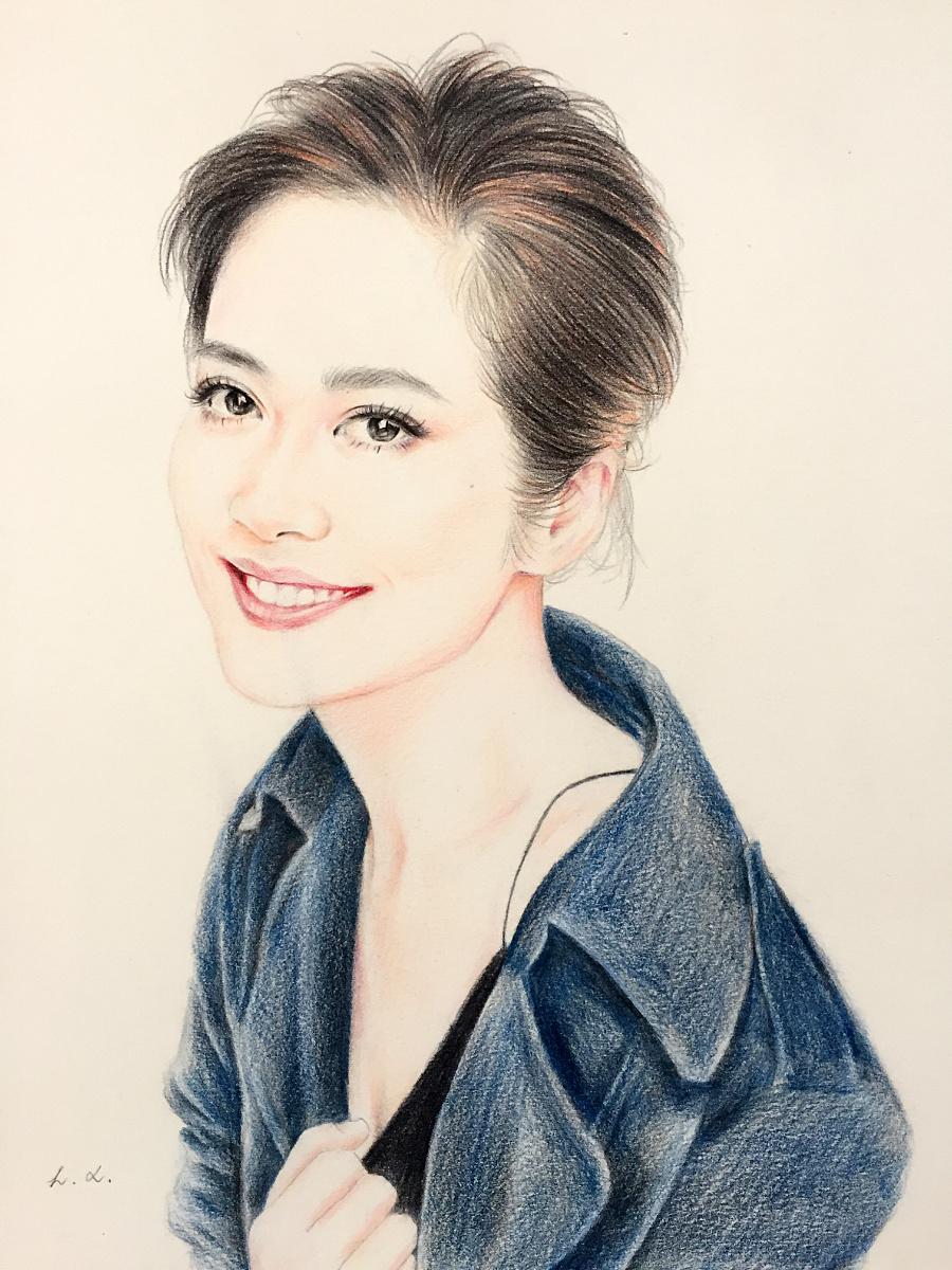 俞飞鸿手绘|绘画习作|插画|sdlixin2102 - 原创设