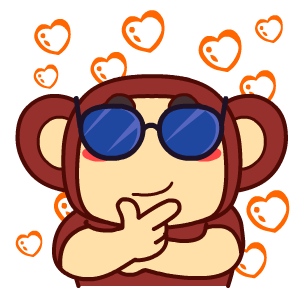 壮壮猴表情——翔通动漫