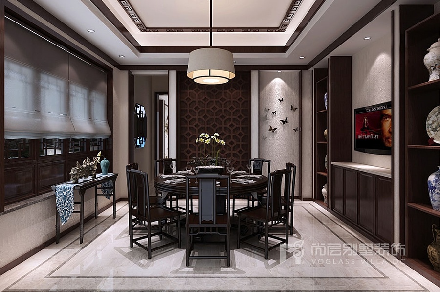 效果图|建筑设计|空间\/建筑|苏州尚层别墅装饰