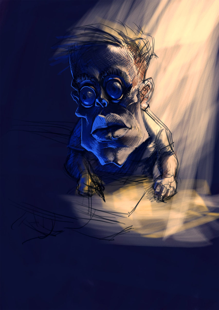 愿圣光与你同在|绘画习作|插画|wdinc - 原创设计